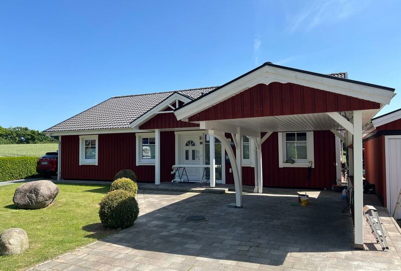 Carport am Schwedenhaus