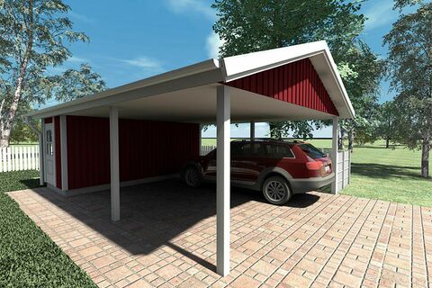 Doppelcarport
