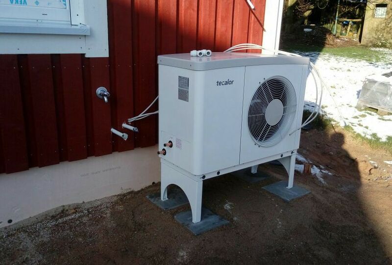 Wärmepumpe für Berg Schwedenhaus